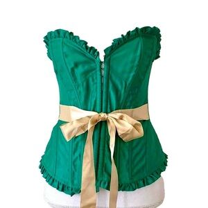 Victoria’s Secret Holiday Emerald Corset